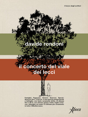 cover image of Il concerto del viale dei lecci